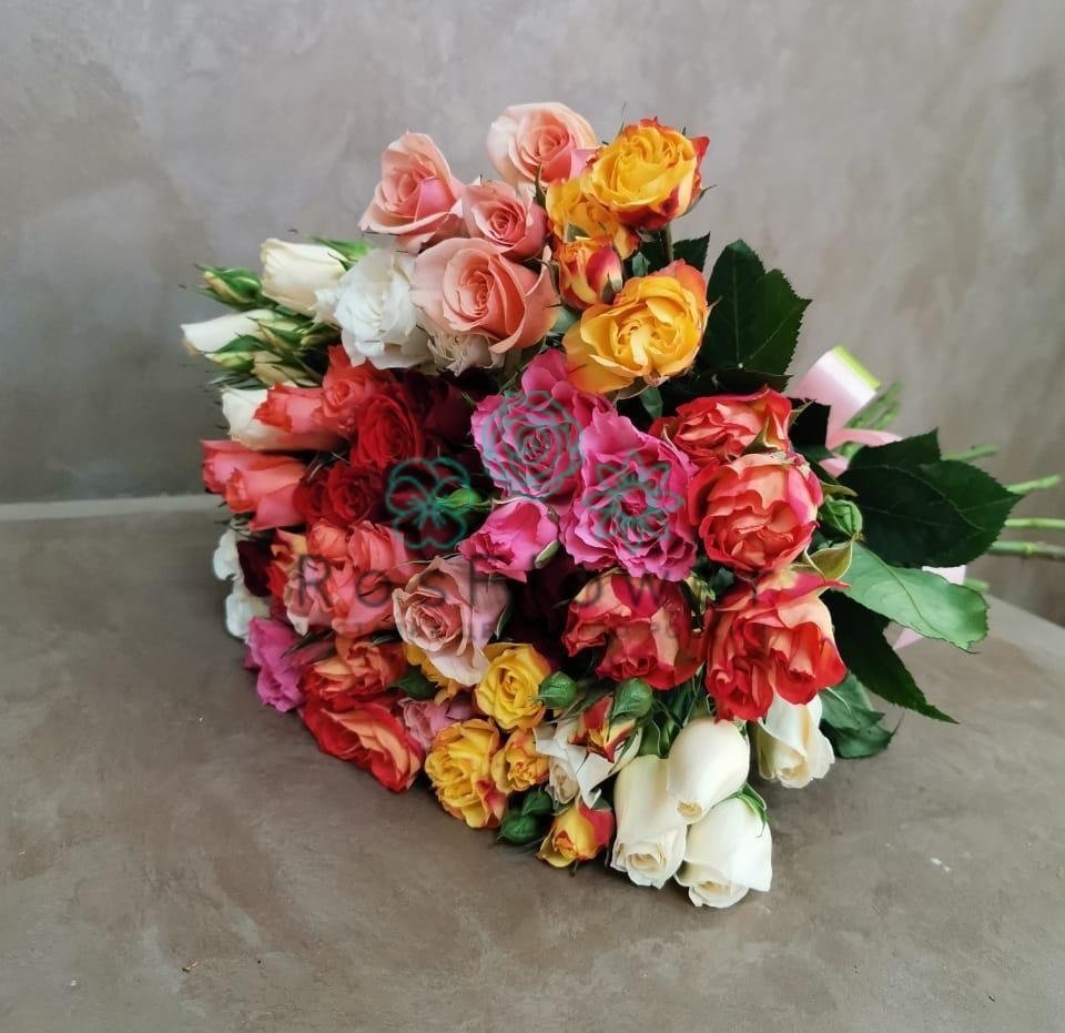 Букет цветов из: Розы в Сибирцево