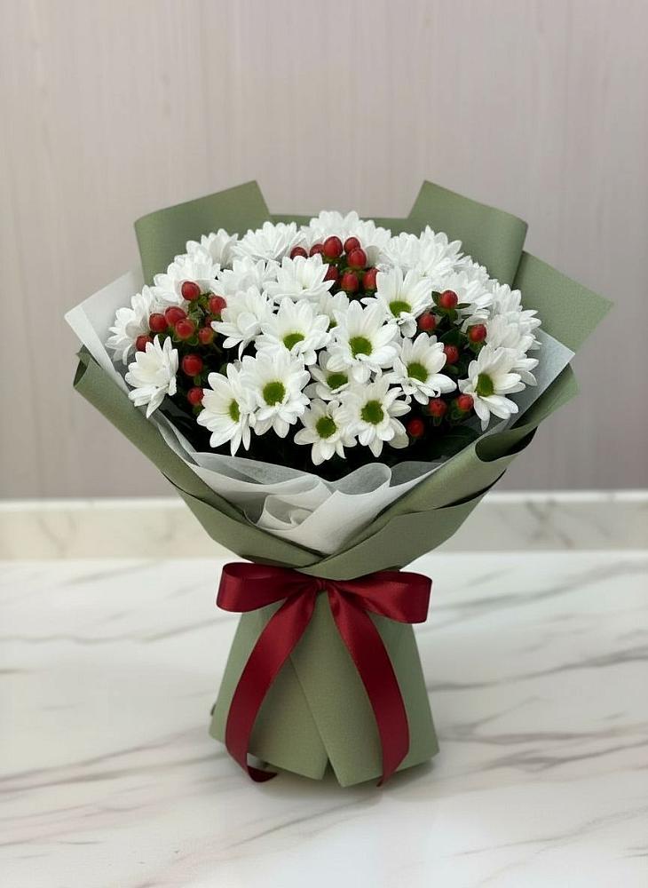 Букет цветов из: Хризантемы в Сибирцево