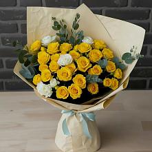 Букет цветов из:  Розы в Сибирцево