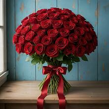 Букет Красные розы Блэк Меджик в Сибирцево