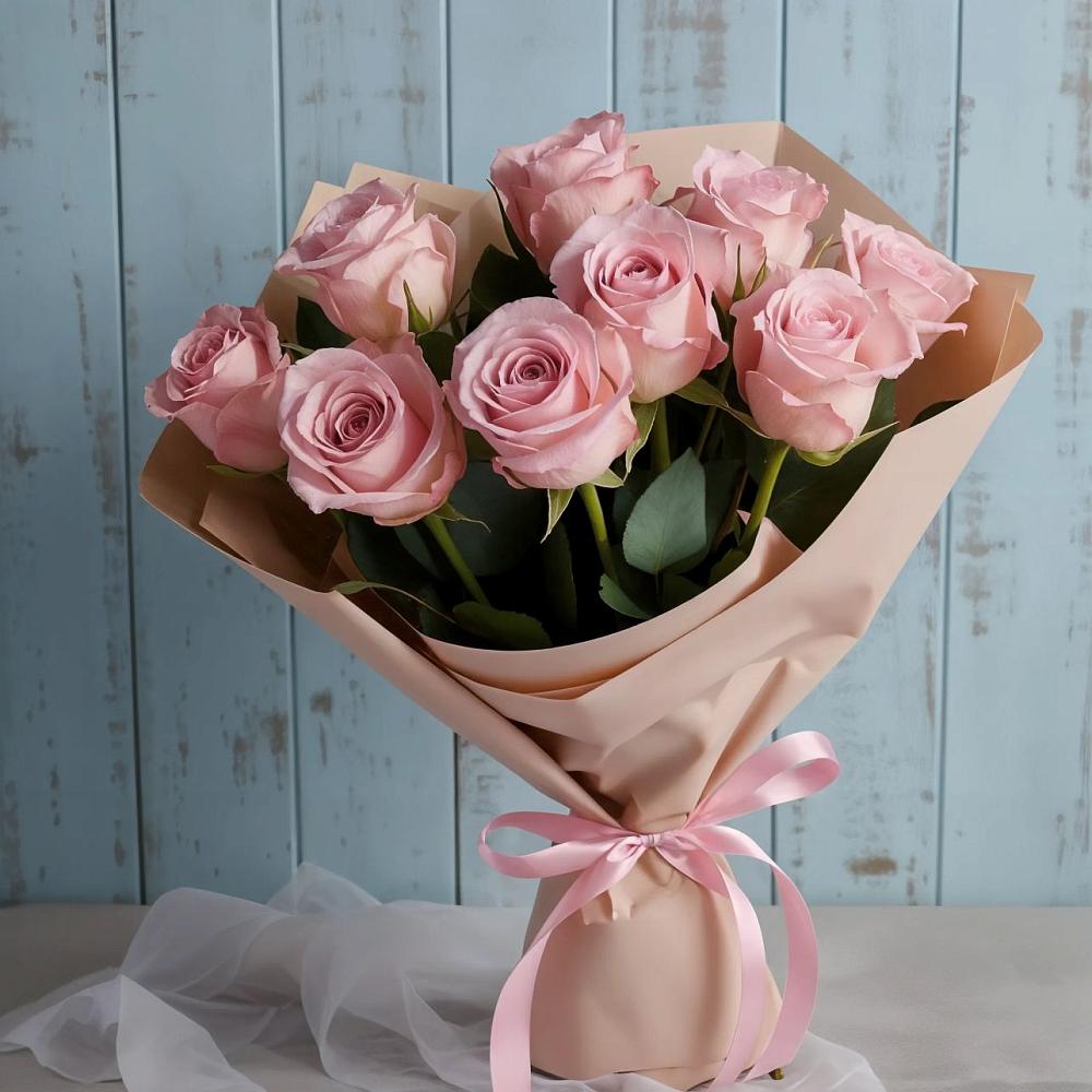 Букет цветов из: Розы в Сибирцево