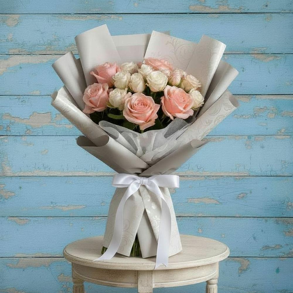 Букет цветов из: Розы в Сибирцево