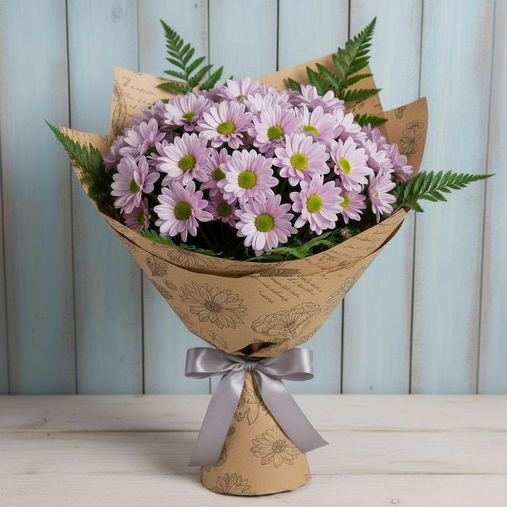 Букет цветов из: Хризантемы в Сибирцево
