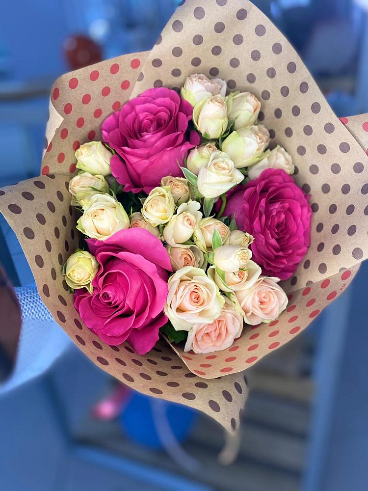 Букет цветов из: Розы в Сибирцево