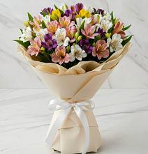 Букет цветов из:  Альстромерии в Сибирцево