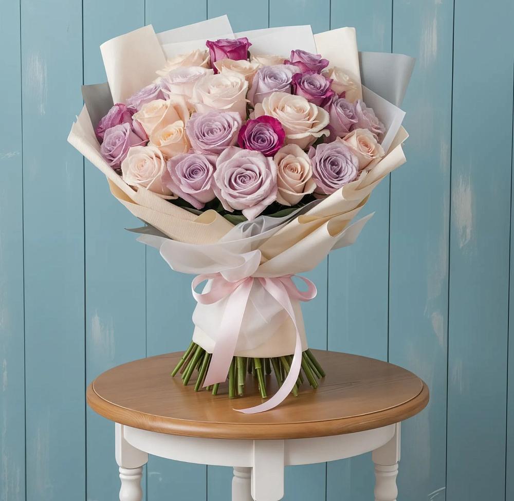 Букет цветов из: Розы в Сибирцево