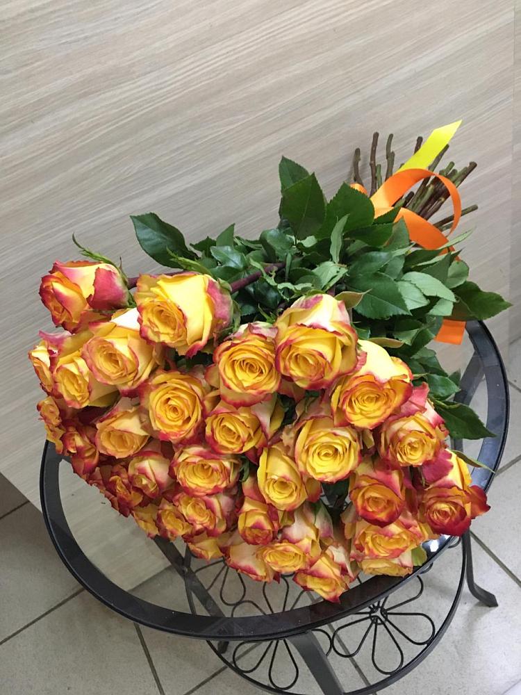 Букет Желтые розы в Сибирцево