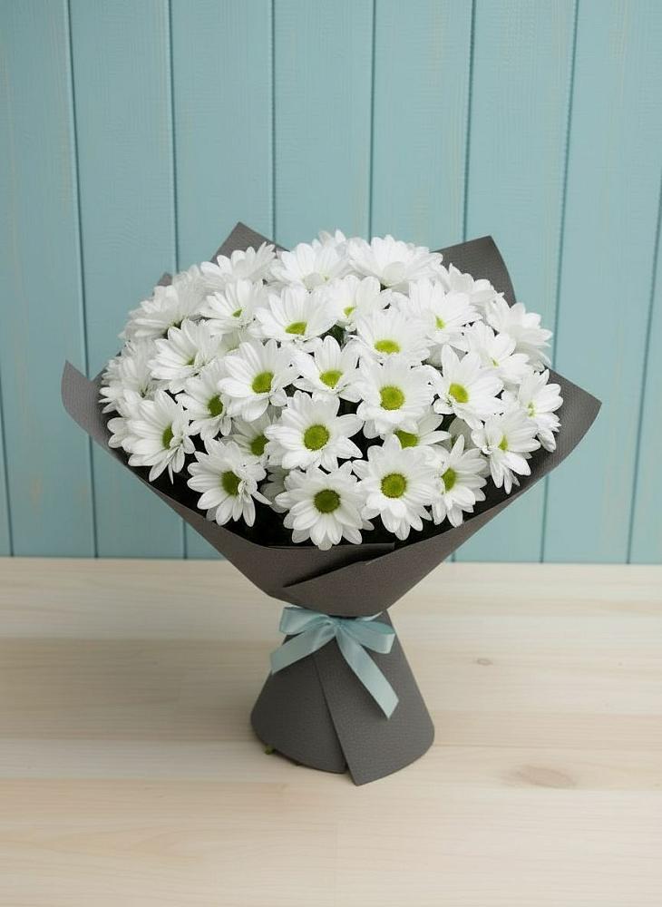 Букет цветов из: Хризантемы в Сибирцево