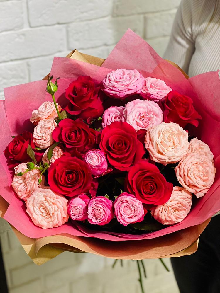 Букет цветов из: Розы в Сибирцево