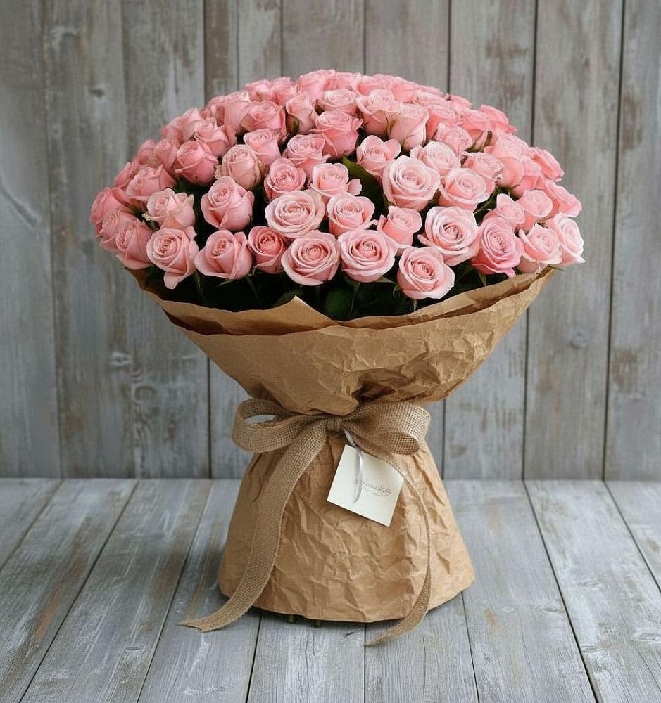 Букет 151 Роза Роуз в Сибирцево