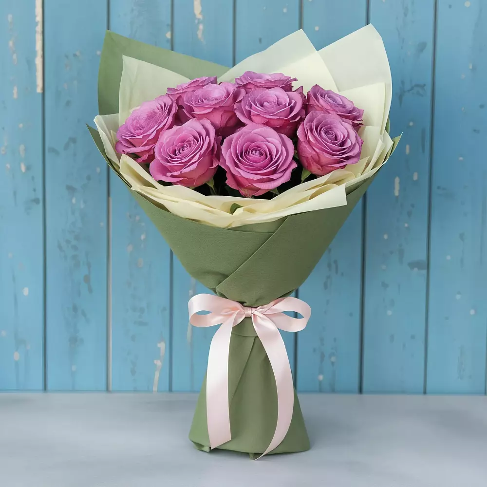 Букет Розы Фёрст Леди в Сибирцево