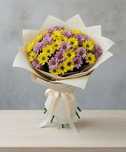 Букет цветов из:  Хризантемы в Сибирцево