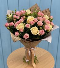 Букет цветов из:  Розы в Сибирцево