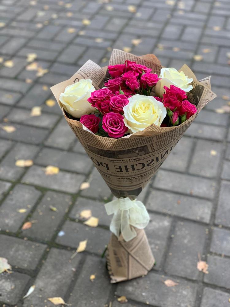 Букет цветов из: Розы в Сибирцево