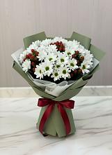 Букет цветов из:  Хризантемы #REPLACE_PRED# Сибирцево