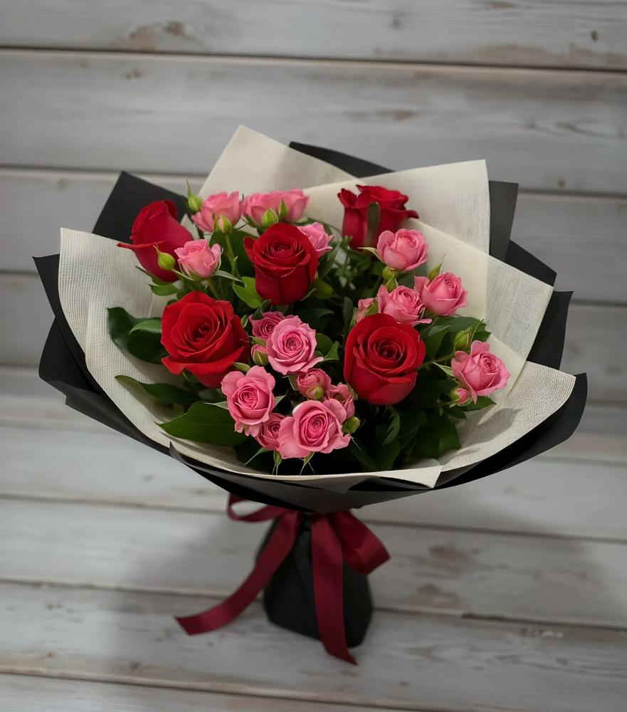 Букет цветов из: Розы в Сибирцево