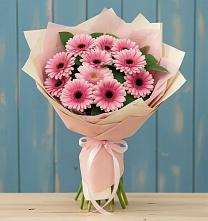 Букет цветов из:  Герберы #REPLACE_PRED# Сибирцево
