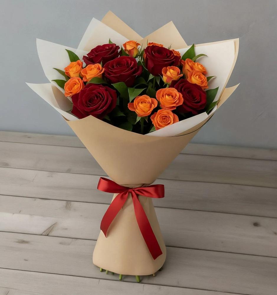 Букет Любовь и восторг в Сибирцево